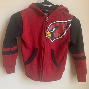 Arizona Cardinals Zip Up Hoodie